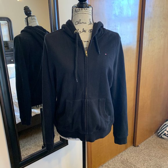 Tommy Hilfiger Jackets & Blazers - Tommy Hilfiger black hoodie